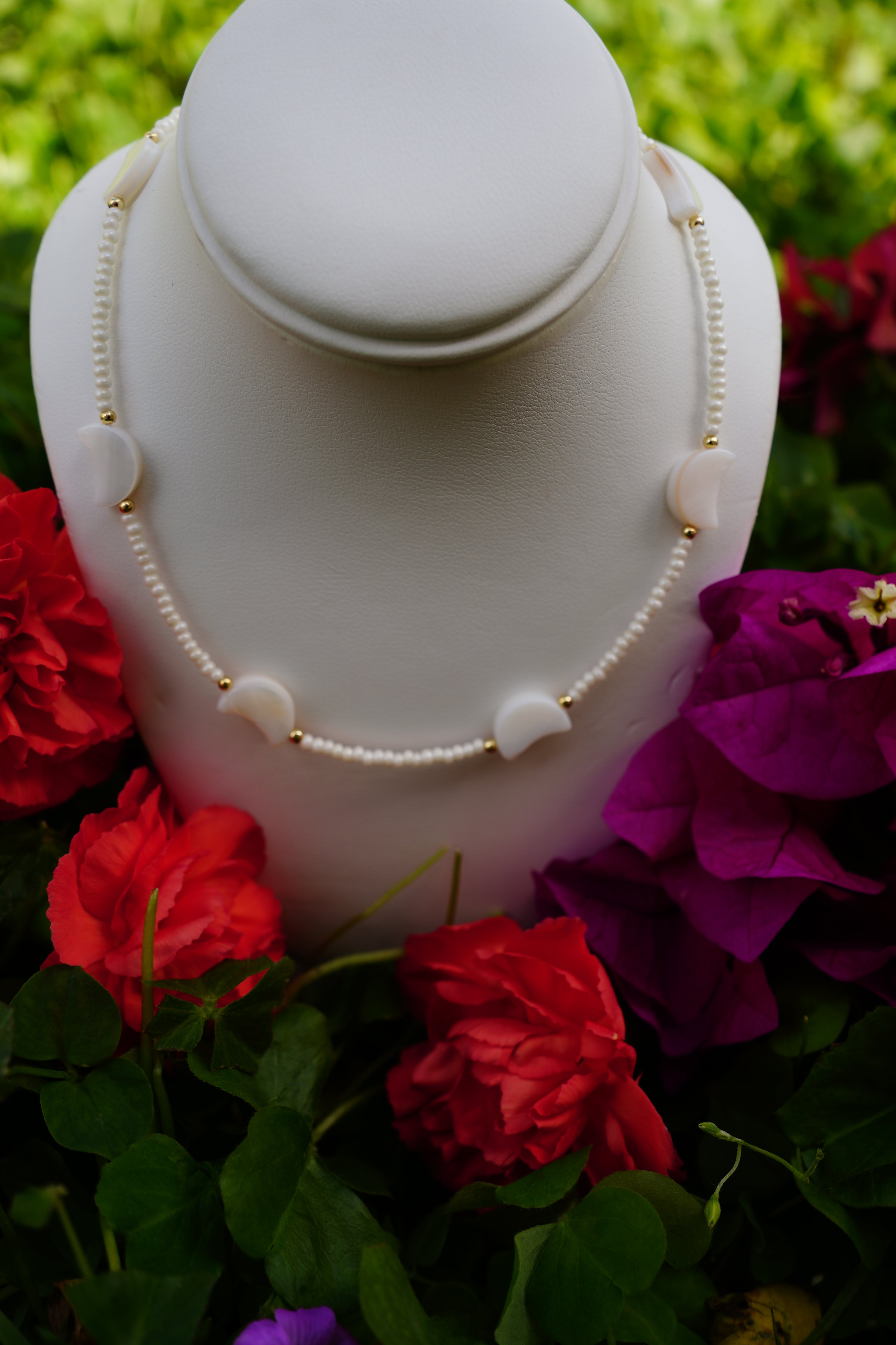 Ivory Moon Glow Necklace