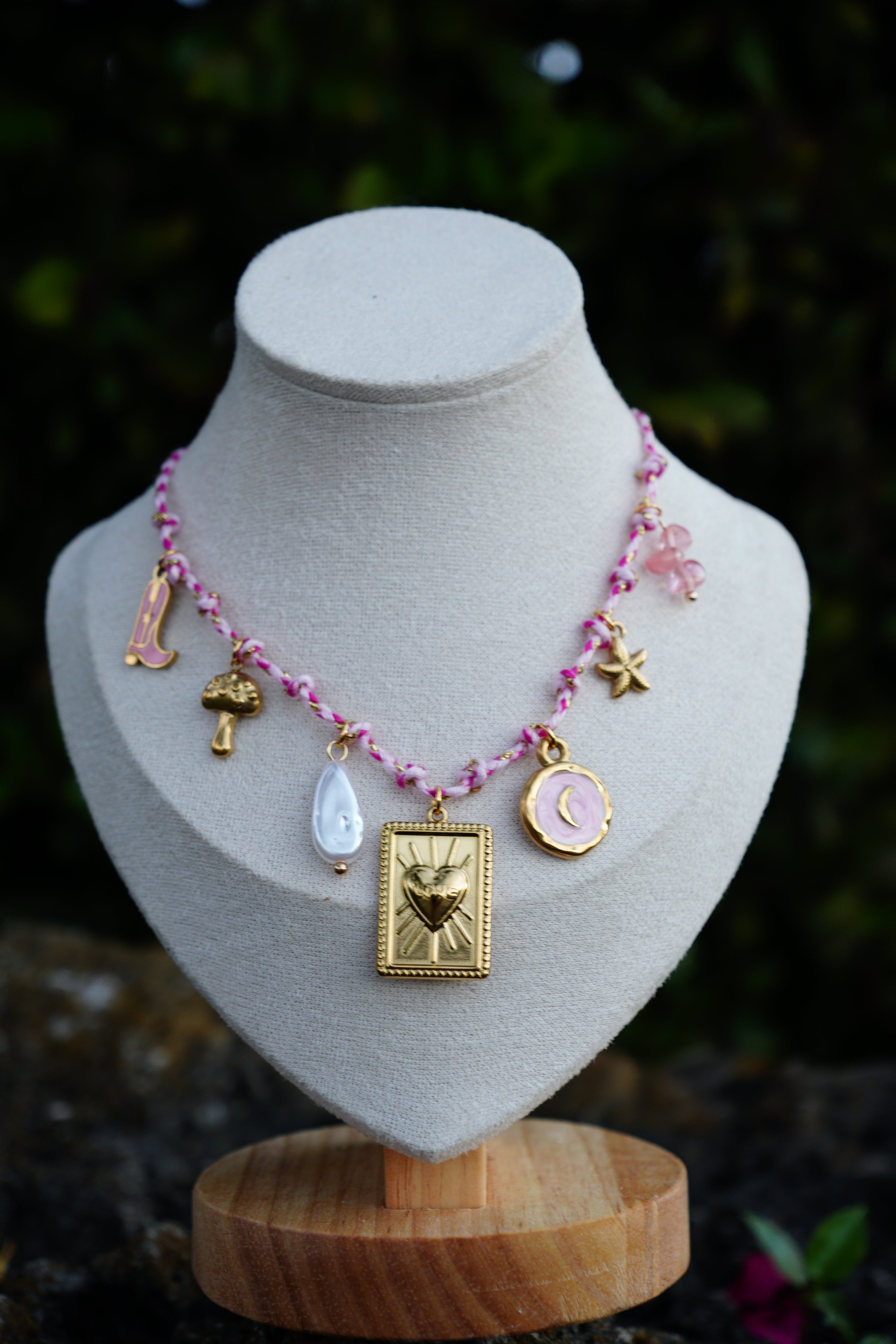 Sun, Sea & Luck Charm Necklace – Spring Collection