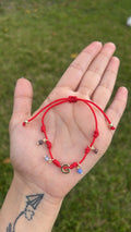 Lucky Initial Charm Bracelet