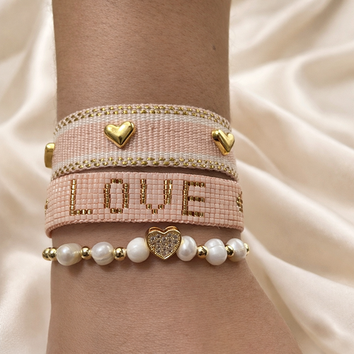 Blush Love Bracelet Set