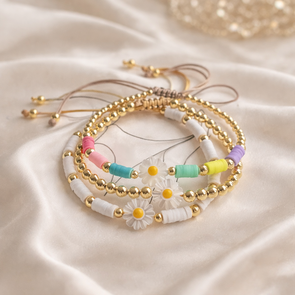 Sunflower Light Bracelet Set
