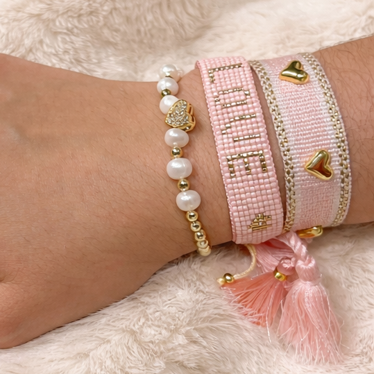 Blush Love Bracelet Set