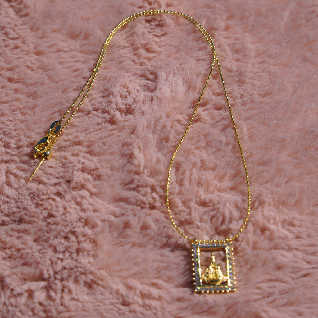 Virgin of Charity Medal Necklace